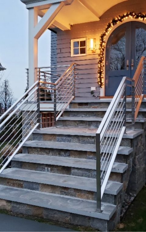 Solid Stainless Steel railing